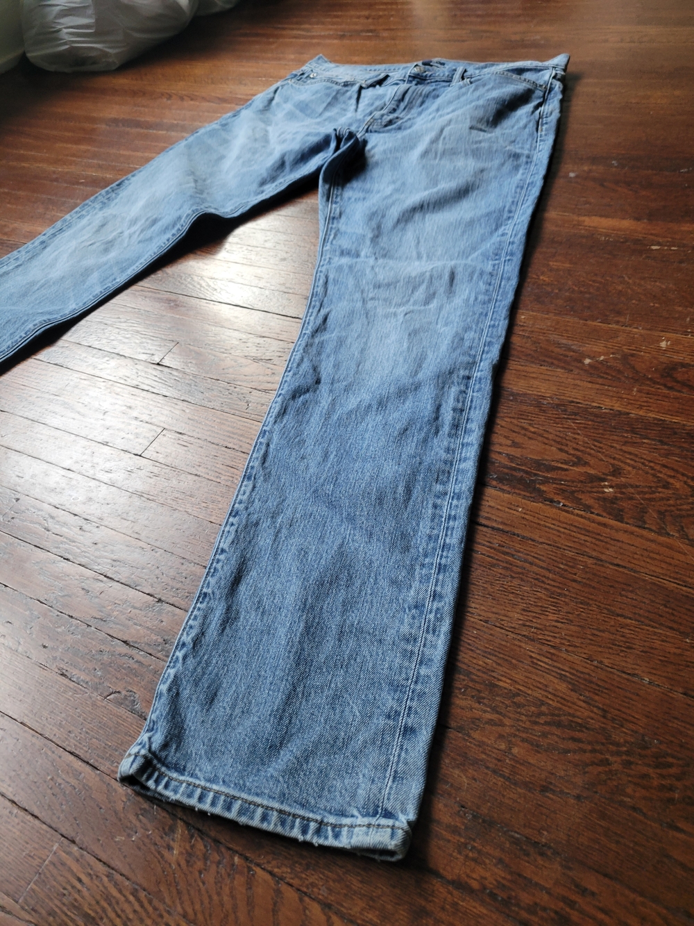 J. Crew Men's Jeans size 36/36 Slim Flex Blue Denim Medium Wash Casual - Picture 4 of 17